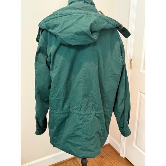 Vintage Eddie Bauer Mens Wool-lined Mountain Parka in Green - Picture 5 of 7